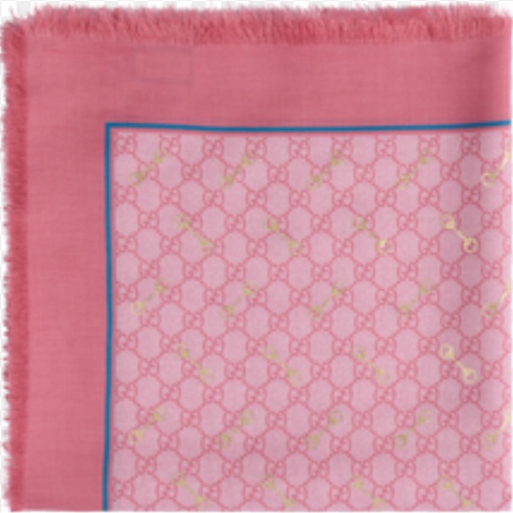 GG PRINT WITH HORSEBITS MODAL SHAWL - Picture 3 of 5